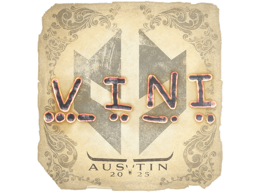 Sticker | VINI | Austin 2025 image