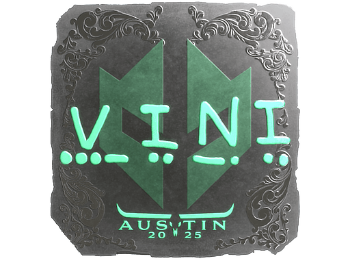 Sticker | VINI (Foil) | Austin 2025