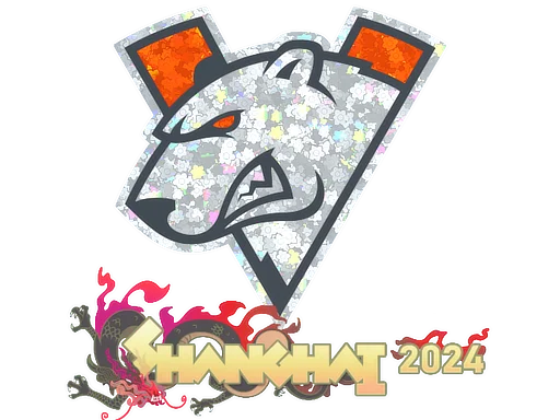 Sticker | Virtus.pro (Glitter) | Shanghai 2024 image