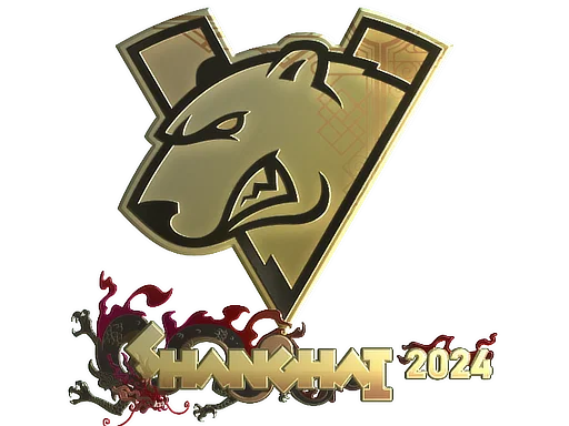 Sticker | Virtus.pro (Gold) | Shanghai 2024 image