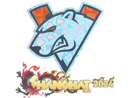 Sticker | Virtus.pro (Holo) | Shanghai 2024 image