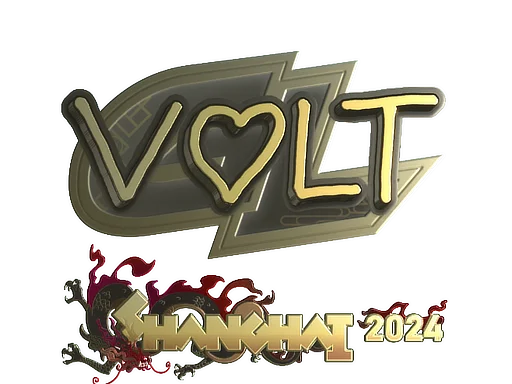 Sticker | volt (Gold) | Shanghai 2024 image
