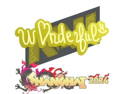 Sticker | w0nderful | Shanghai 2024 image