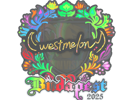 Sticker | westmelon (Holo) | Budapest 2025