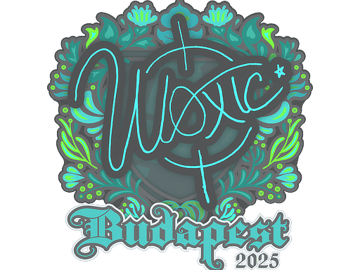 Sticker | woxic | Budapest 2025 image
