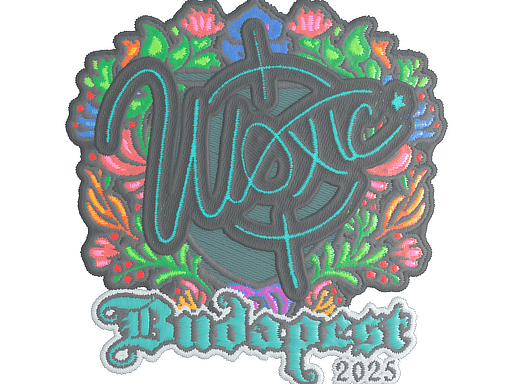Sticker | woxic (Embroidered) | Budapest 2025 image