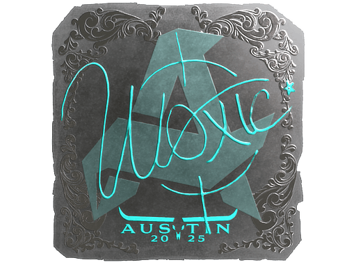 Sticker | woxic (Foil) | Austin 2025 image