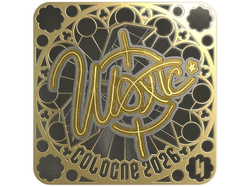 Sticker | woxic (Gold, Ranked) | Cologne 2026 image