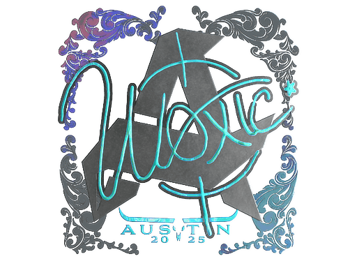 Sticker | woxic (Holo) | Austin 2025 image