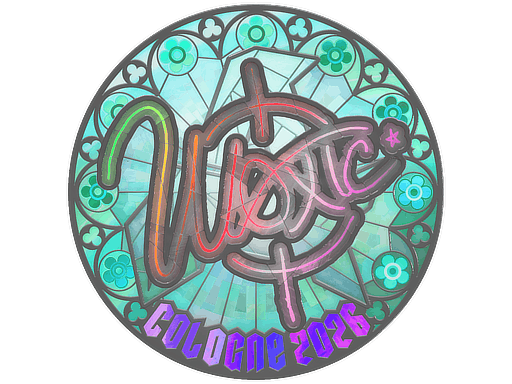 Sticker | woxic (Holo) | Cologne 2026 image