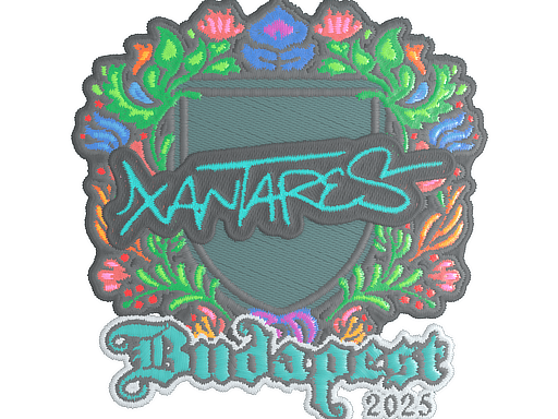 Sticker | XANTARES (Embroidered) | Budapest 2025 image