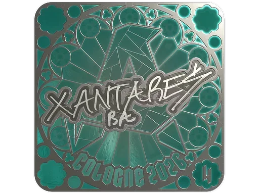 Sticker | XANTARES (Foil, Ranked) | Cologne 2026 image