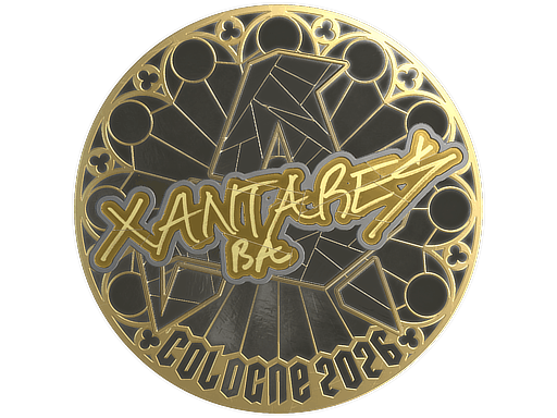 Sticker | XANTARES (Gold) | Cologne 2026 image