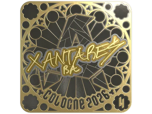 Sticker | XANTARES (Gold, Ranked) | Cologne 2026 image