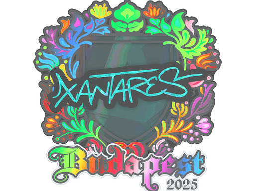 Sticker | XANTARES (Holo) | Budapest 2025 image