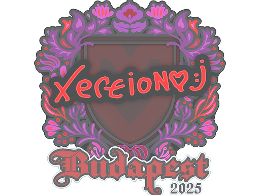 Sticker | xertioN | Budapest 2025 image
