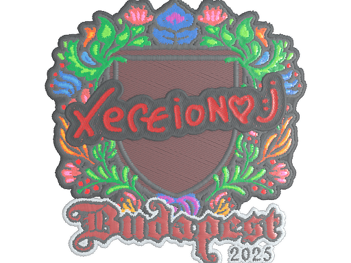 Sticker | xertioN (Embroidered) | Budapest 2025 image