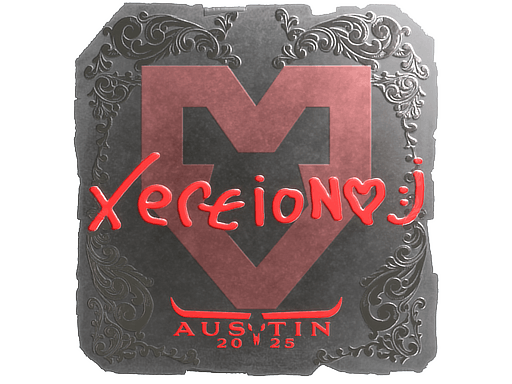 Sticker | xertioN (Foil) | Austin 2025 image