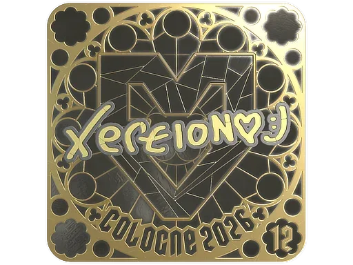 Sticker | xertioN (Gold, Ranked) | Cologne 2026 image