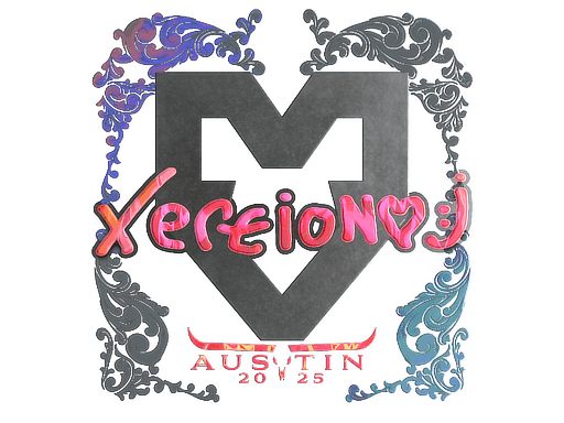 Sticker | xertioN (Holo) | Austin 2025 image