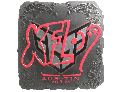 Sticker | xfl0ud (Foil) | Austin 2025 image