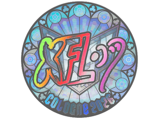 Sticker | xfl0ud (Holo) | Cologne 2026 image