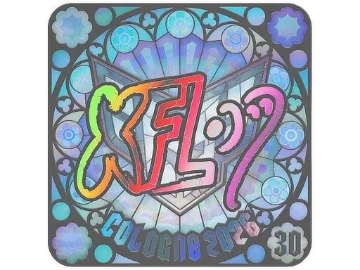 Sticker | xfl0ud (Holo, Ranked) | Cologne 2026 image