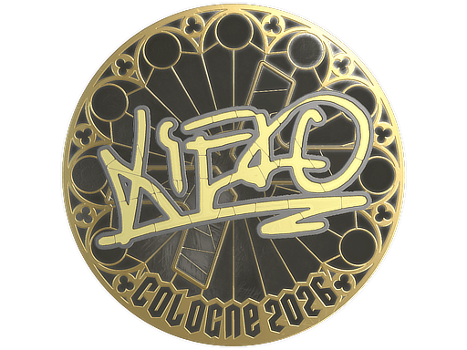 Sticker | xiELO (Gold) | Cologne 2026 image