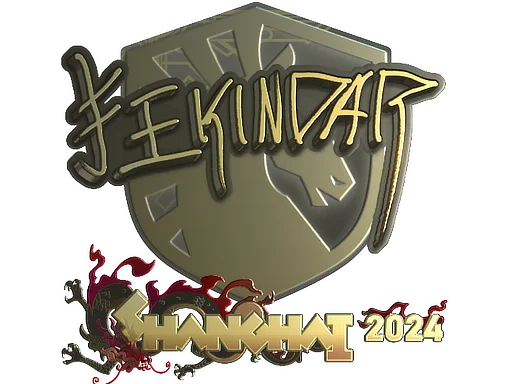 Sticker | YEKINDAR (Gold) | Shanghai 2024 image