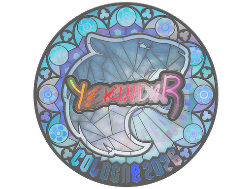 Sticker | YEKINDAR (Holo) | Cologne 2026 image