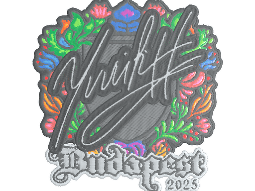 Sticker | yuurih (Embroidered) | Budapest 2025 image