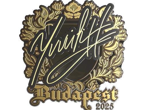 Sticker | yuurih (Gold) | Budapest 2025 image