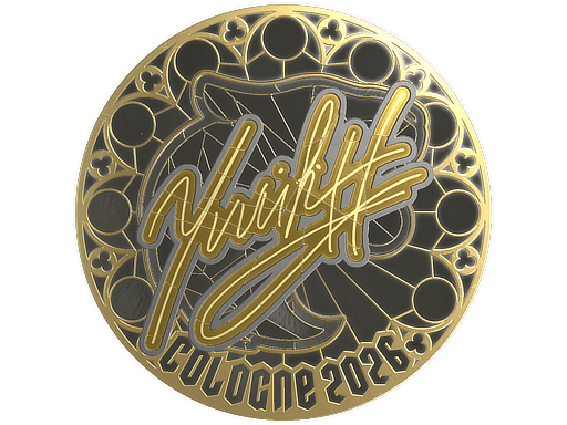 Sticker | yuurih (Gold) | Cologne 2026 image