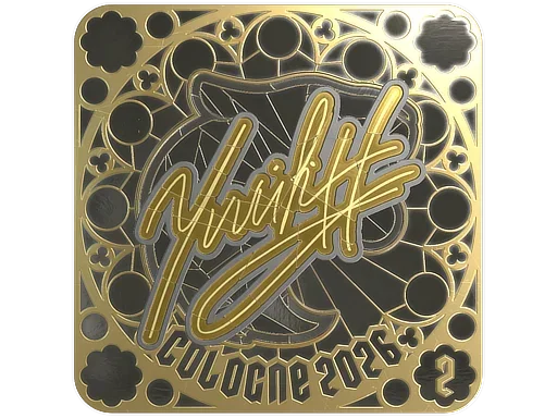 Sticker | yuurih (Gold, Ranked) | Cologne 2026 image