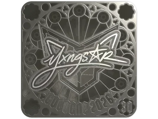 Sticker | yxngstxr (Foil, Ranked) | Cologne 2026 image