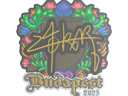 Sticker | z4KR (Embroidered) | Budapest 2025 image