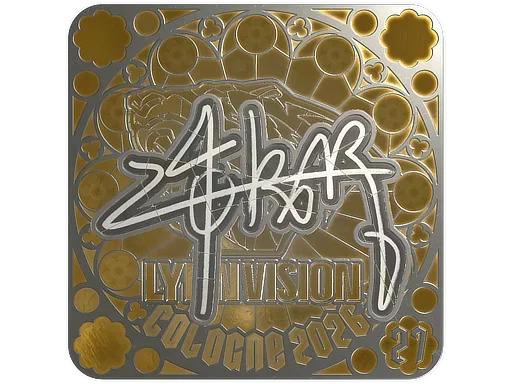 Sticker | z4KR (Foil, Ranked) | Cologne 2026 image
