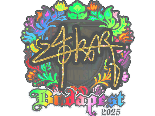 Sticker | z4KR (Holo) | Budapest 2025 image
