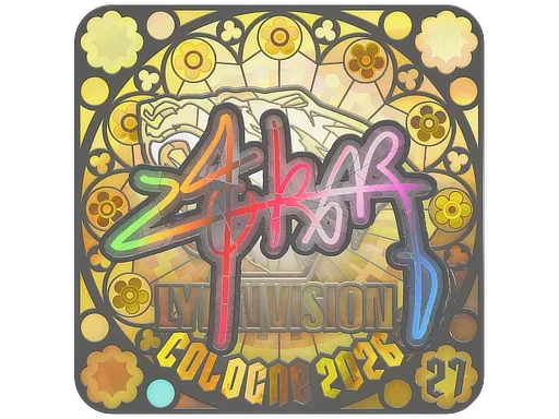 Sticker | z4KR (Holo, Ranked) | Cologne 2026 image
