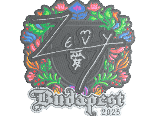 Sticker | zevy (Embroidered) | Budapest 2025 image