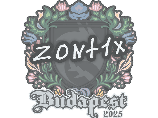 Sticker | zont1x | Budapest 2025 image