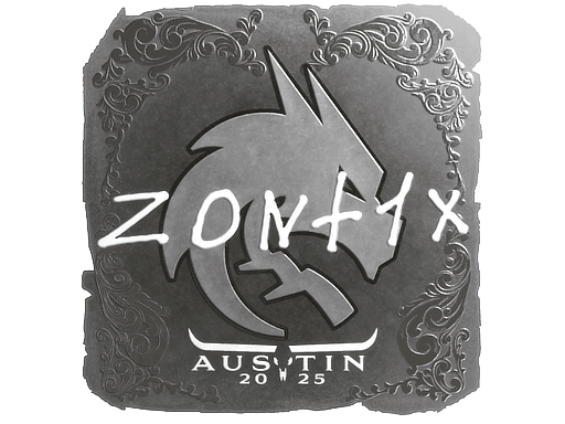 Sticker | zont1x (Foil) | Austin 2025 image