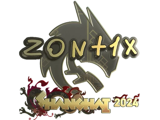 Sticker | zont1x (Gold) | Shanghai 2024 image