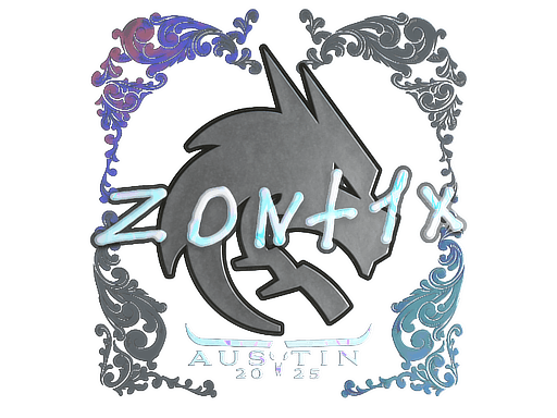 Sticker | zont1x (Holo) | Austin 2025 image