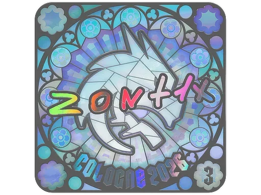 Sticker | zont1x (Holo, Ranked) | Cologne 2026 image