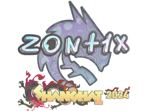 Sticker | zont1x (Holo) | Shanghai 2024