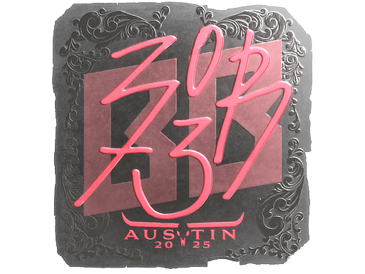 Sticker | zorte (Foil) | Austin 2025 image