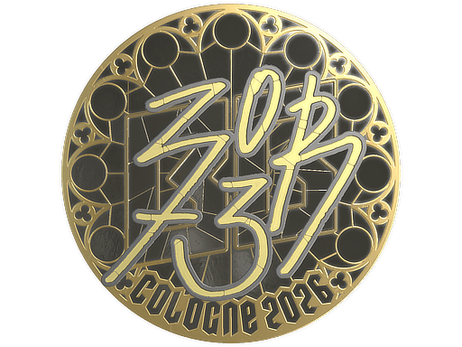 Sticker | zorte (Gold) | Cologne 2026 image