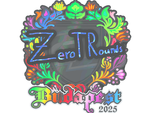 Sticker | ztr (Holo) | Budapest 2025 image
