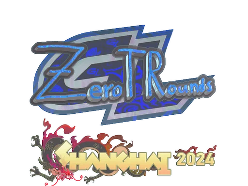 Sticker | ztr (Holo) | Shanghai 2024 image